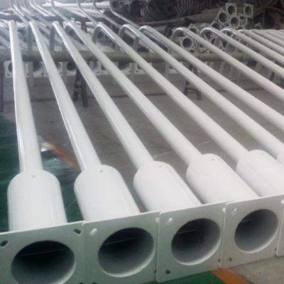 China Square Steel Pole Manufacturer 6m, 7m, 8m, 9m, 10m, 11m, 12m Height Outdoor Road Lighting Customized Pole for sale