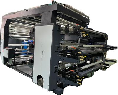 China Flexographic Factory 6 Colors Flexo Printing Machine For Nonwoven Fabric Or BOPP for sale