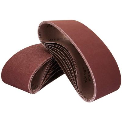 China Aluminum Oxide Allwin Woodworking Belts High Efficiency Abrasive Sanding Belt For Combination Bench Belt Sander for sale