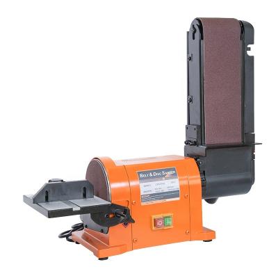 China Wood and Metal Sanding Allwin 450W Belt Disc Sander 150mm Electric Combination Bench Sander for sale