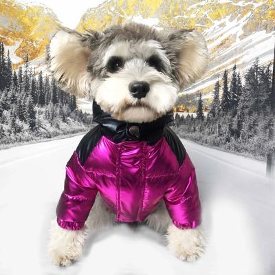 China Viable Popular Small Dog Winter Thickened Autumn Winter Pet Clothing Dog Down Jacket for sale