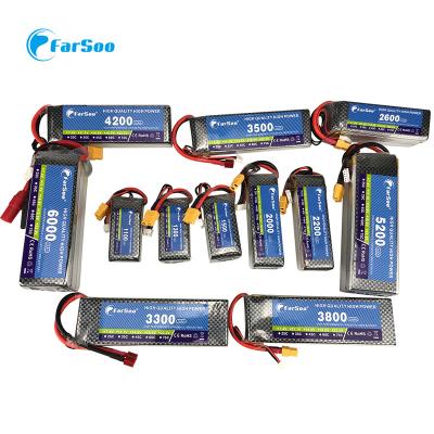 China Toys 2S RC Lipo Battery 3800mAh 4200mAh 4500mAh For RC Car Drone With Deans Connector Battery for sale