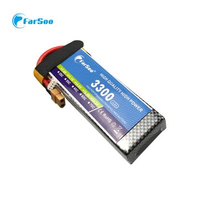 China Toys 6S lipo battery 22.2V 3300mAH 30C 40C 60C 75C 100C RC toys Quadcopter lipo batteries for sale