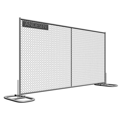 China Easily Assembled and Moving American Fence Construction Temporary Barrier Event Panels Portable Fencing for sale