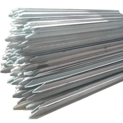 China Forging And Cutting Bitumen Coated Star Picket Star Post For Agriculture for sale