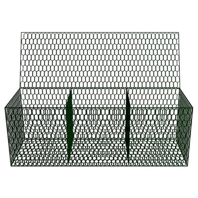 China Durable Iron Wire Mesh For Galvanized Gabion Box Reinforcing Gabion Mesh Box Gabion Walls Cages Price for sale