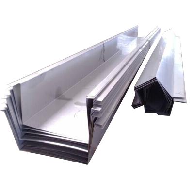 China China 201 Stainless Steel Gutter Exporter AISI 201 Industrial Stainless Steel Gutter Pedal Cold Rolled 201 Stainless Steel Roof Gutter for sale