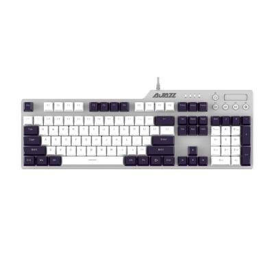 China Hot Sale AK35I 104 Keys Anti-Ghosting Water Proof Desktop Gamer PC Computer RGB Light Wired Mechanical Gaming Keyboard for sale