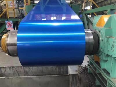 China Alloy 1100 1050 1060 Aluminum Coil Coating With PE PVDF Epoxy 8-25 Microns Aluminum Painted Coil for sale