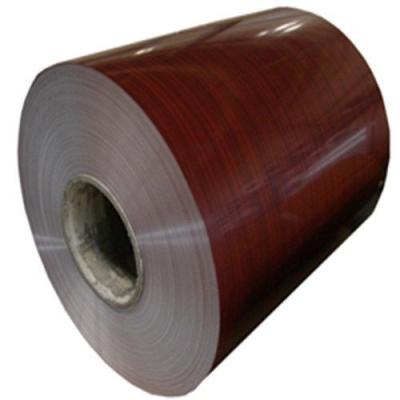 Китай 3004 Сплавная прочность Mill Finish Brown Aluminum Coil Stock Length 100-2650mm Для использования в аэропортовой крыше продается