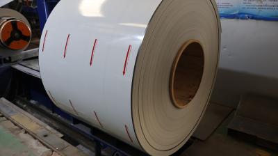 China PE PVDF HDP SMP Coated Prepainted Aluminum Coil In Cold Rolled Color Coated Technology for sale