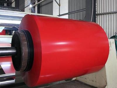 China Coated 1100 PE Paint Aluminum Coil For Impact Resistance Without Cracking Or Peeling for sale