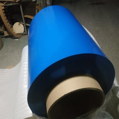 China Rollo de aluminio recubierto de HDP resistente a la corrosión con superficie en relieve H24 Temperatura en venta