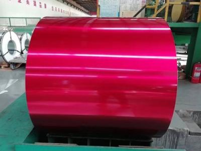 China PE Coating A1060 Painted Color Coated Aluminum Coil Width 100-2600mm for sale