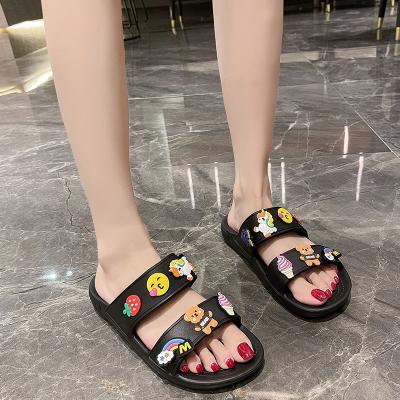 China A0246 Fashion Trend Women's Casual Slippers Summer Women's Comfort Shoes Flat Slippers 2022 for sale