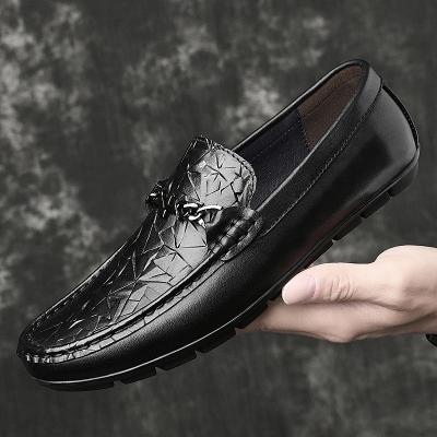 China P0144 New Lightweight Luxury Men's Shoes Casual Shoes Leather Men's Leather Shoes for sale