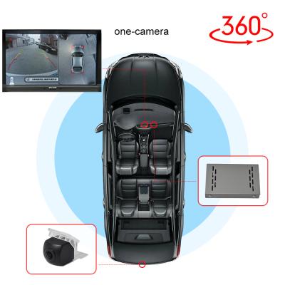 China 2020 new one-camera smart 180 degree night vision car camera super wide angle backup system for reversing universal for sale