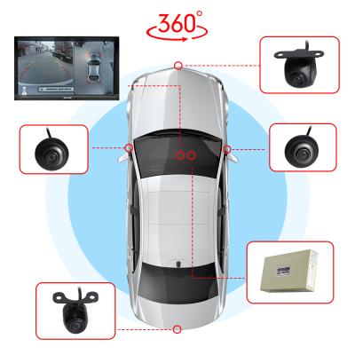 China IMAGE 3D 360 2D Degree Birds Eye View Car Camera Surrounding System For Parking for sale