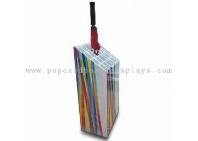 China Customize Folding Point Of Purchase Counter Displays Stand For Umbrella for sale