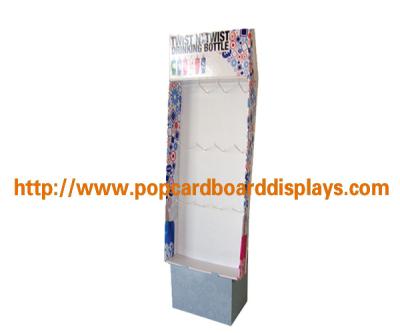 China Custom Design Pop Up Cardboard Floor Displays , Shipper Floor Standing Display Units for sale