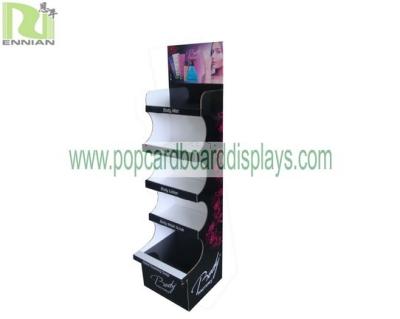 China POP Retail Paper Cosmetic Cardboard Display Stand for Promotion for sale