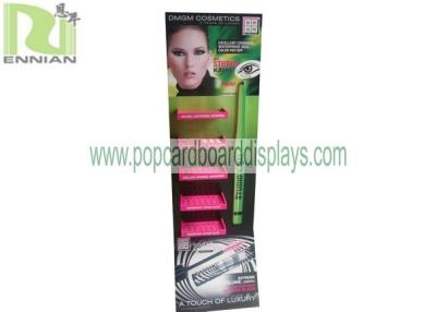 China Custom Cardboard Point Of Purchase Displays Stand For Eyeliner Or Eyebrow Pencil for sale