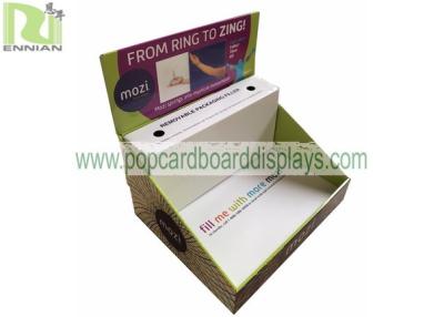 China CDU Cardboard LCD Display Screen Counter Toys Display Customized Graphic for sale