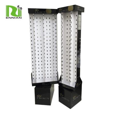 China Cardboard Display Stand Pop Display Shelf With 2 Sides Can Hold 80pcs Sunglasses for sale