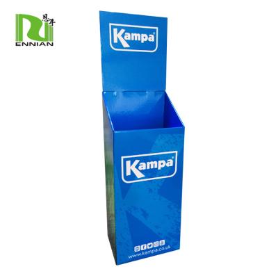 China 2019 new design cardboard bin boxes wholesales ,cardboard pop up display stands for sale