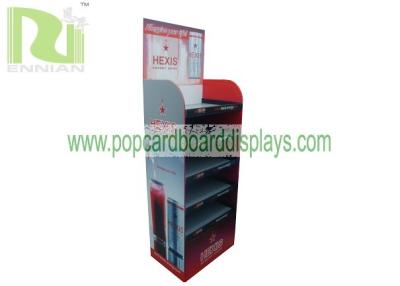 China Racks de POP cartón Display Stand de pallet de bebidas como energía para la venta por menor de tiendas ENCS016 en venta