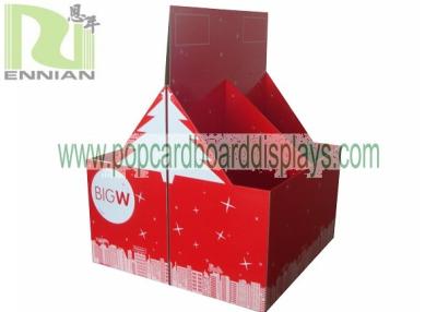 China Christmas Gift Displays KT Board Display Stand Storage Cardboard Pallet Display ENPD025 for sale