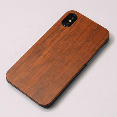 China Fanshion Single Groove Shockproof Blank Inlay Cover Mobile Cases For Galaxy S8 Custom Leather Wooden Phone Case for sale