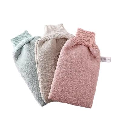 China EXFOLIATE Turkish Gloves Custom Logo Eco-Friendly Viscose Beauty Bath Turkey OEM Customized Exfoliating Glove for sale