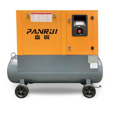 China Efficient technology lubricated 380V 220V customized type all-in-one 2.2kw 3kw 4.5kw 3HP 4HP 5HP 6HP 8bar scroll type 100 liter air compressor for sale