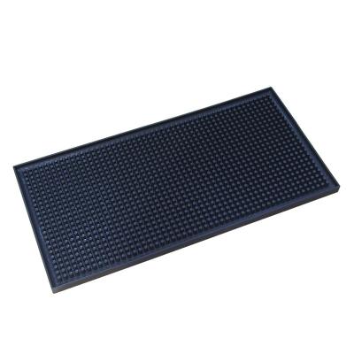 China Non-slip Silicone Drip Mat Heat Resistant Disposable Drip and Non-Toxic Bar for Kitchen Cafe Supplies Bar Accessories for sale