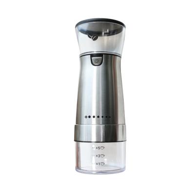 China Outdoor Portable Electric USB Coffee Grinder Stainless Steel Beans Spices Electric Grinder Machine Coffee Grinder for sale