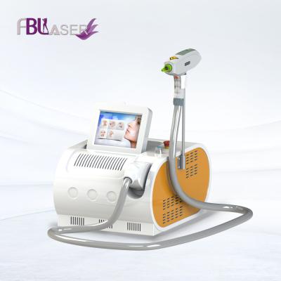 China Portable que ninguna piel del Q-interruptor 1320nm del Nd Yag de la máquina del retiro del tatuaje de lesión blanquea en venta