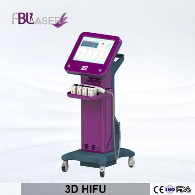 Chine FBL 2 ans de garantie du hifu 3d 8 des cartouches 20000 des tirs 3D de visage de hifu serrent l'équipement de hifu du retrait 3d de ride à vendre