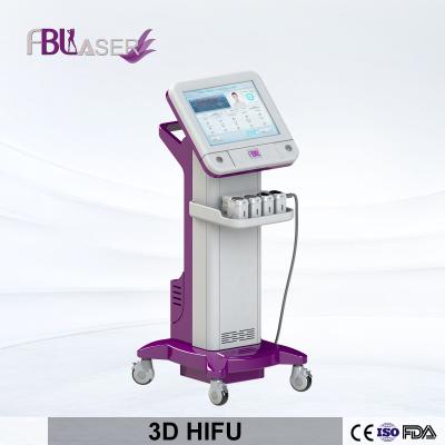 Chine Le meilleur levage de visage de vente 3D Hifu a focalisé le corps d'ultrason amincissant le dispositif de salon de beauté à vendre