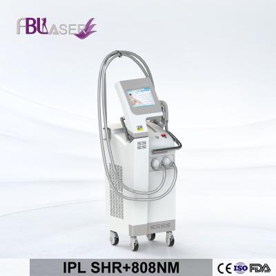 China lastest technology painless Ipl +808nm diode laser hair removal IPL SHR skin rejuvenation device for sale