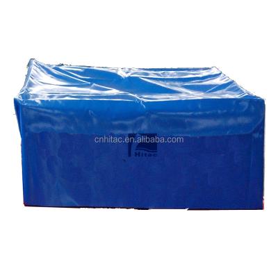 China Recyclable Reusable PVC Pallet Cover Tarpaulin Waterproof Bag for sale