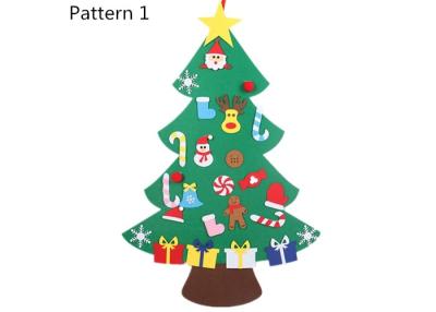 China 100*70 cm Gevoelde Kerstmisdecoratie 13mm Dikteen71 Norm Te koop