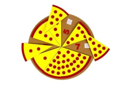 Cina Il panno del feltro di progettazione della pizza elabora la cassaforte per i bambini presto che imparano la conoscenza in vendita