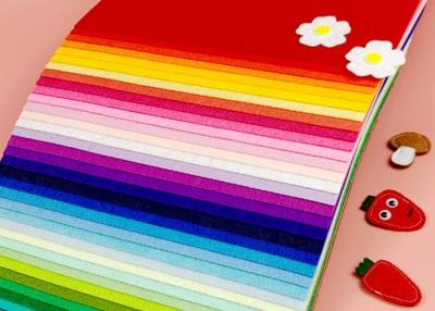 Cina Gli strati multicolori dei mestieri del tessuto del feltro di 15x15cm per il mestiere di DIY liberano le forbici in vendita