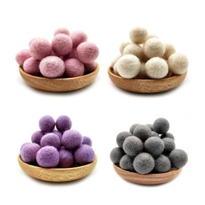 China Baby-Dekorations-langlebiges Gut 20mm geglaubter PastellPom Poms zu verkaufen