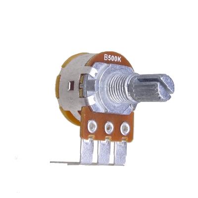 China Custom Potentiometer Potentiometer Pin Good Quality PC Vertical Audio Rotary Amplifier Potentiometers Mixer for sale