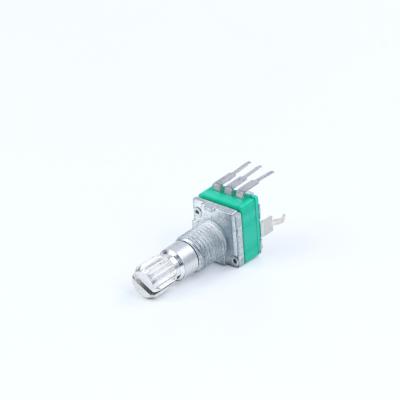 China PC Pin Top Quality 9mm Vertical Potentiometer Push Switch Potentiometers for sale