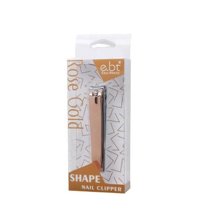 China Wholesale Soft Fine Cutting Best Prices Stainless Steel Nail Clippers Rose Gold Nail Clipper Beauty Instruments for sale