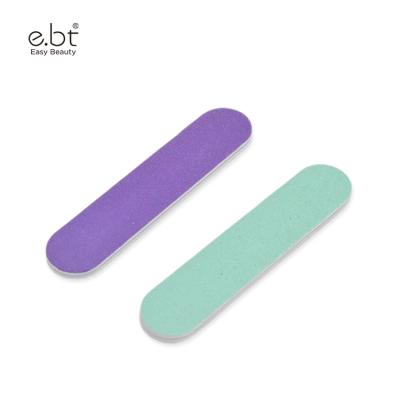 China Promotional Cute Double Sided Sanding Nail Folder Nail Care Manicure Tool Folder Cute Pink Nail Files for sale