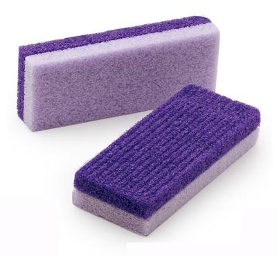 China Wholesale Amazon Pedicure 2 in1Foot Pumice Stone Pad for Foot Scrubber for sale